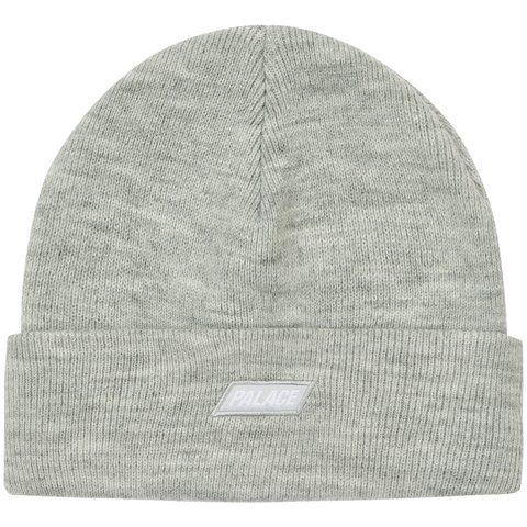 Palace FONT BEANIE GREY MARL - $42.00