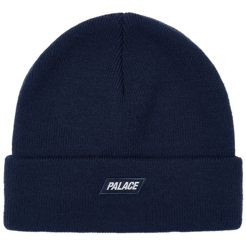 Palace FONT BEANIE NAVY - $42.00