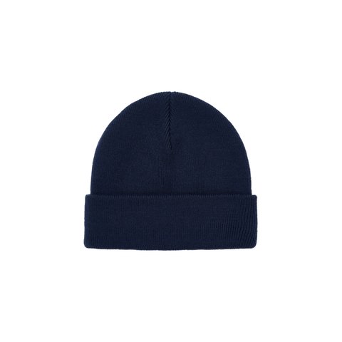 Palace FONT BEANIE NAVY - Colorway