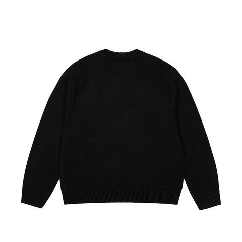 Palace GRAPE KNIT BLACK - Colorway