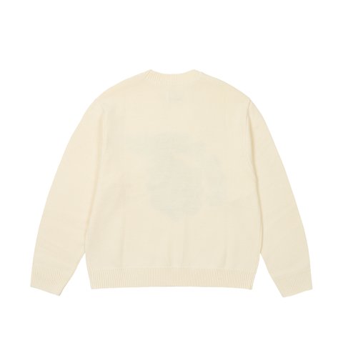 Palace GRAPE KNIT SOFT WHITE - Colorway