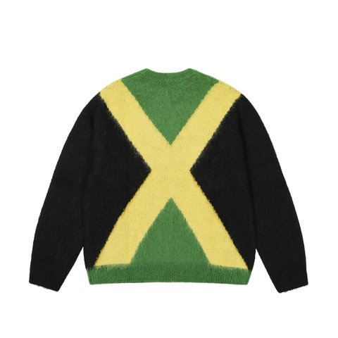 Palace HAIRY FLAG KNIT JAMAICA - Colorway