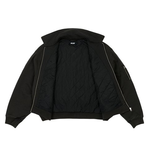 Palace HEAVY BOMBER JACKET BLACK - Colorway