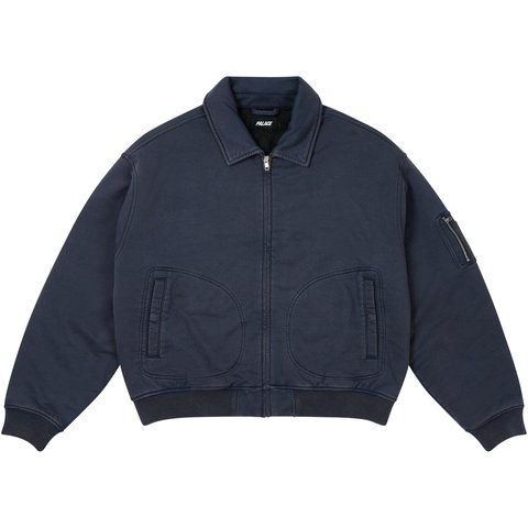 Palace HEAVY BOMBER JACKET NAVY - $218.00