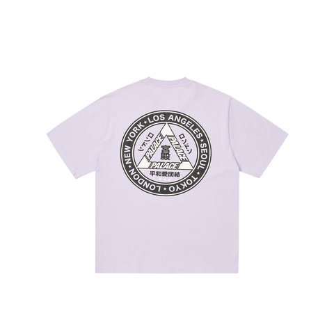 Palace HI YA T-SHIRT PASTEL PURPLE - Colorway