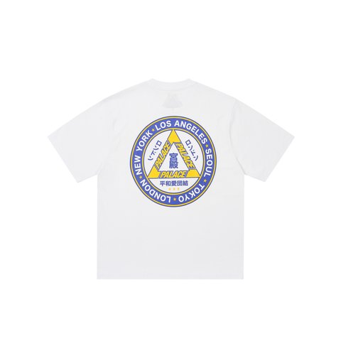 Palace HI YA T-SHIRT WHITE - Colorway