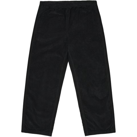 Palace NEEDLE CORD BEACH TROUSER BLACK - $168.00