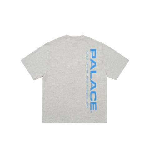 Palace P BITZ T-SHIRT GREY MARL - Colorway
