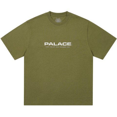 Palace P BITZ T-SHIRT THE DEEP GREEN - $48.00