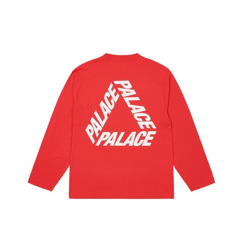 Palace P3 LONGSLEEVE TOMATO RED - Colorway