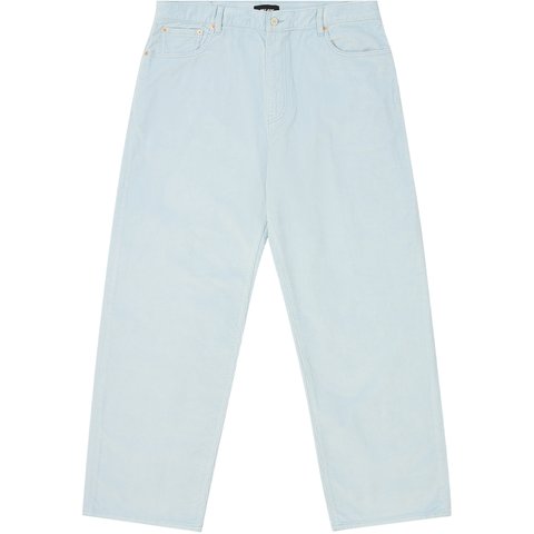 Palace P90 BAGGY CORD TROUSER FAINT BLUE - $168.00
