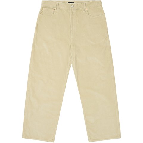 Palace P90 BAGGY CORD TROUSER STONE - $168.00