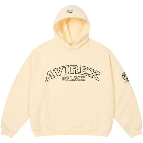 Palace PALACE AVIREX HOOD OFF WHITE - €168.00