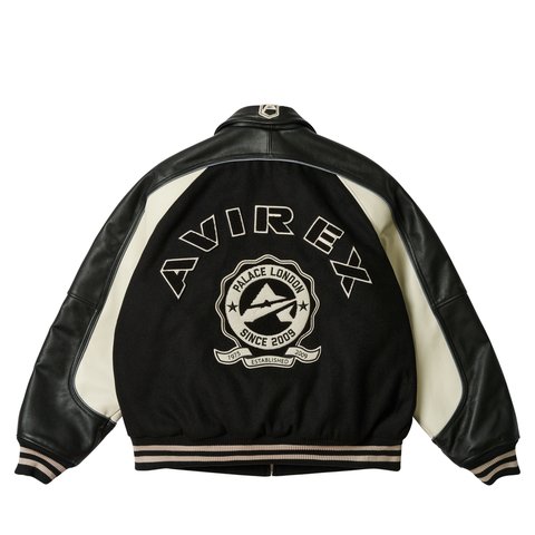 Palace PALACE AVIREX JACKET BLACK - Colorway