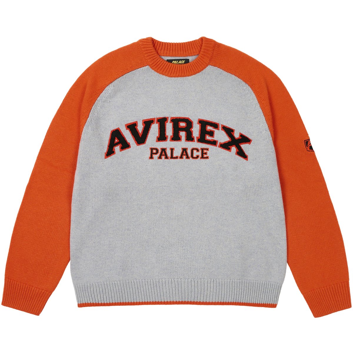 PALACE AVIREX KNIT BURNT ORANGE