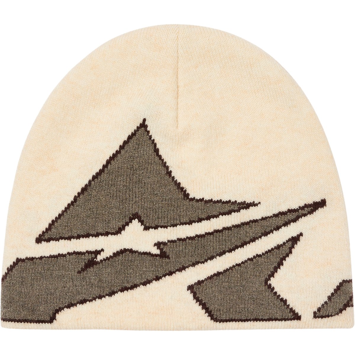 PALACE AVIREX NEIN CUFF BEANIE SOFT WHITE