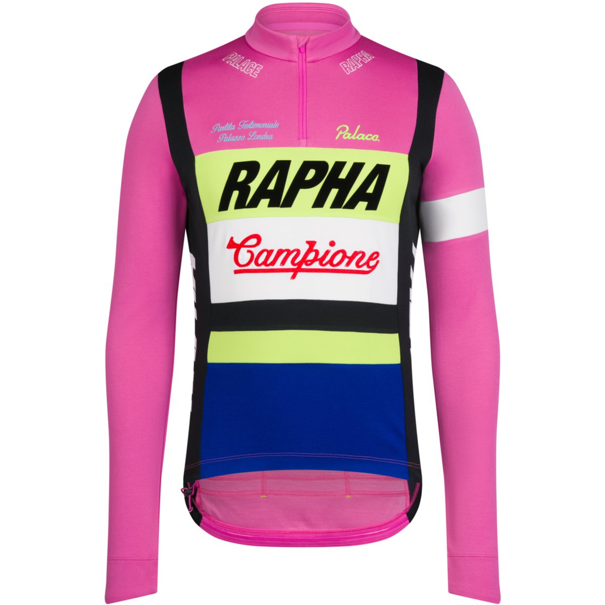 PALACE RAPHA CLASSICO LONGSLEEVE JERSEY PINK