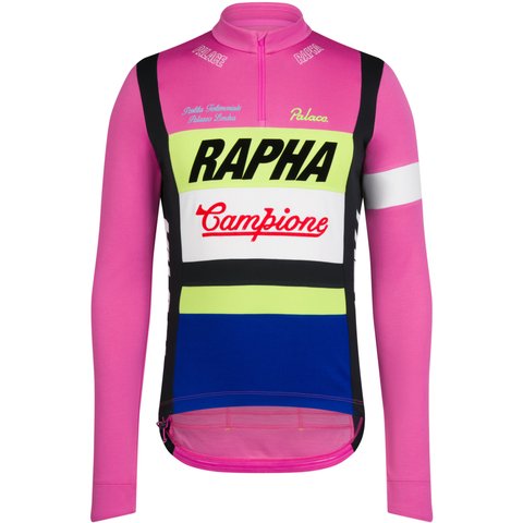 Palace PALACE RAPHA CLASSICO LONGSLEEVE JERSEY PINK - $260.00