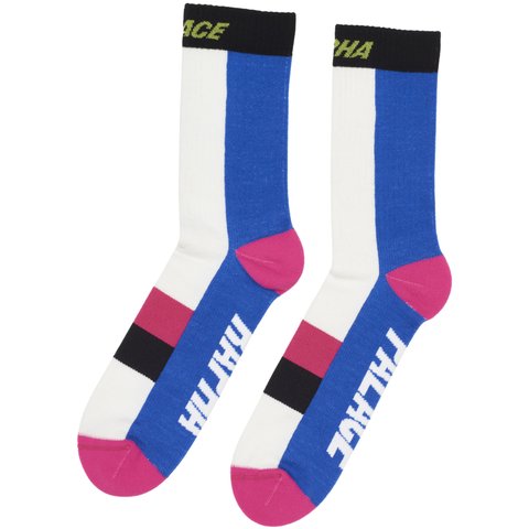Palace PALACE RAPHA MERINO SOCKS WHITE / BLUE / PINK - $35.00