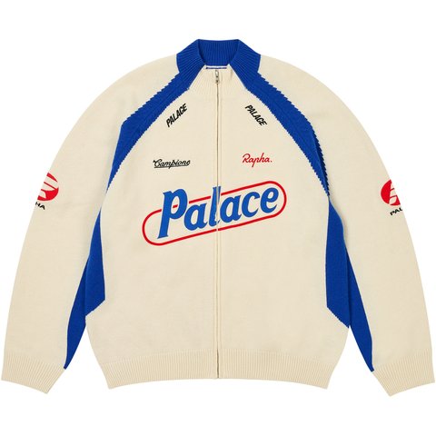 Palace PALACE RAPHA ZIP KNIT WHITE - $240.00