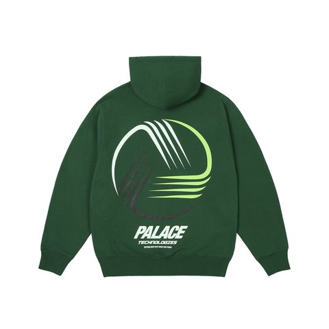 Palace PALACE TECHNOLOGIES HOOD RACEY GREEN - Colorway