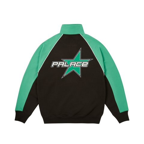 Palace PALSTAR 1/4 ZIP BLACK - Colorway
