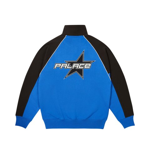 Palace PALSTAR 1/4 ZIP BLUE BERRY - Colorway