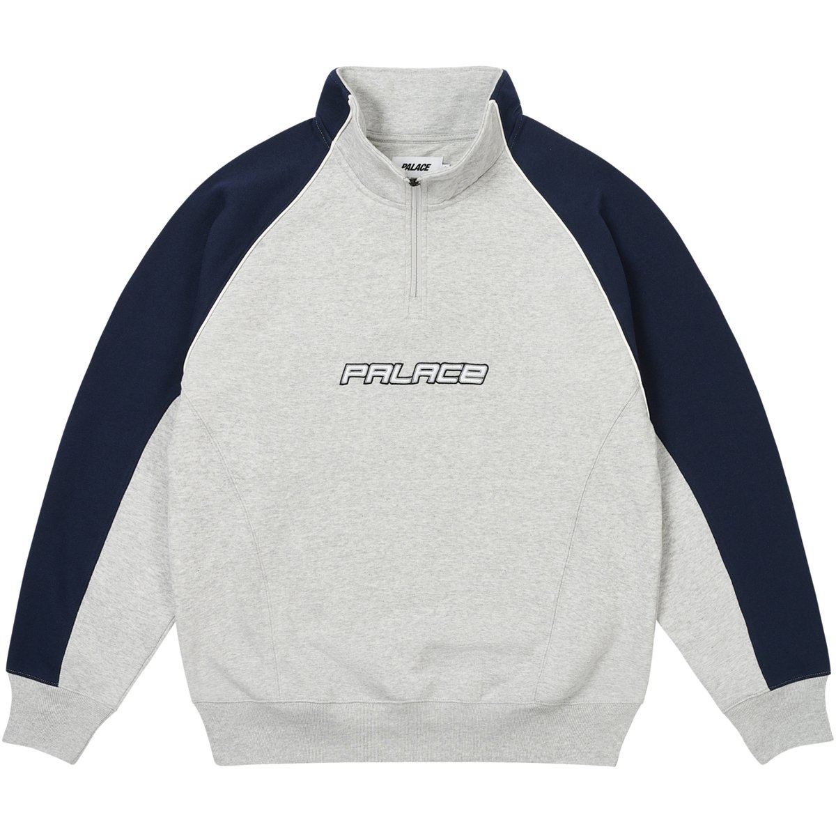 PALSTAR 1/4 ZIP GREY MARL