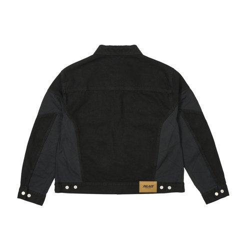 Palace PANEL DENIM JACKET BLACK - Colorway