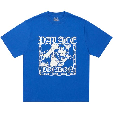 Palace PANTHER T-SHIRT BLUE BERRY - $48.00