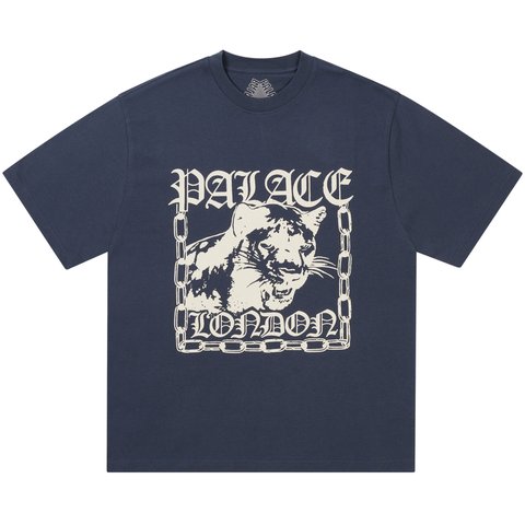 Palace PANTHER T-SHIRT NAVY - $48.00