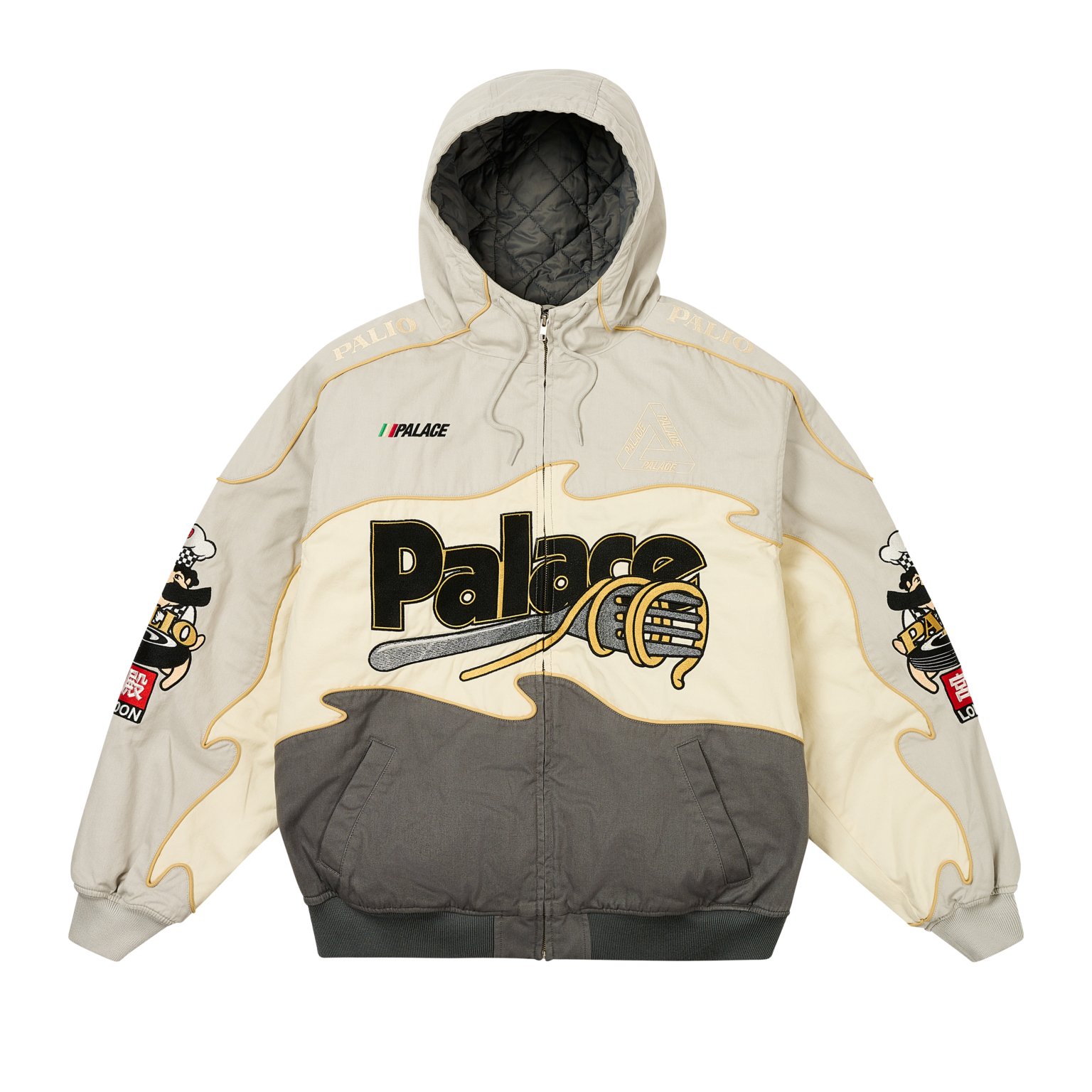 PASTA JACKET CONCRETE GREY - Winter 2024 - PalaceCommunity