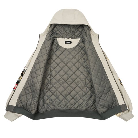 Palace PASTA JACKET CONCRETE GREY - Colorway