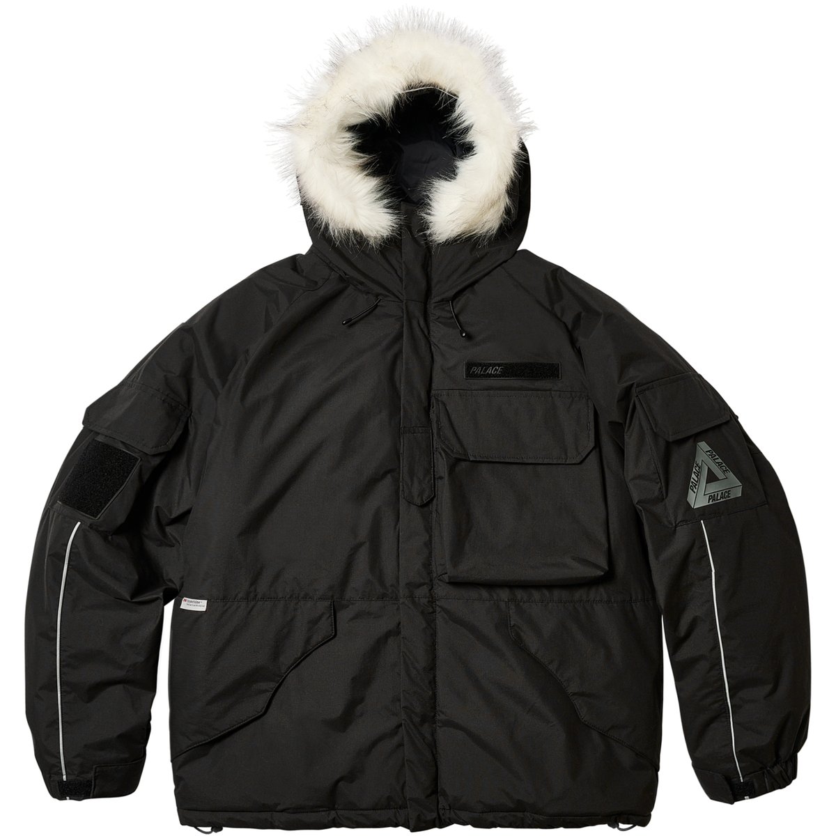 PCWCS HOODED JACKET BLACK