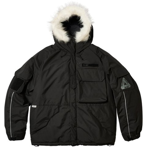 PCWCS HOODED JACKET BLACK