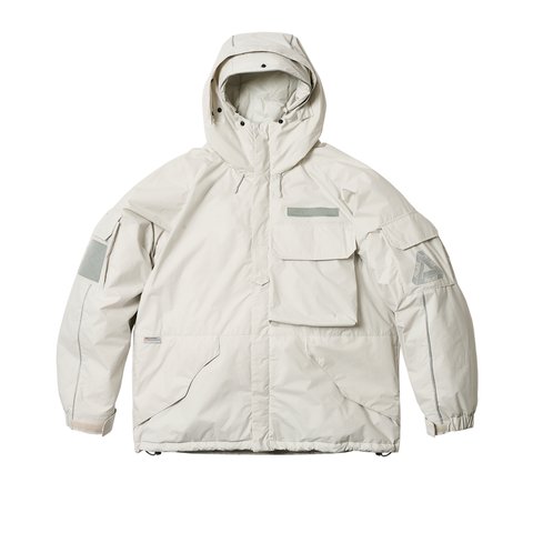 Palace PCWCS HOODED JACKET ICE GREY - Colorway