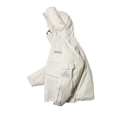 Palace PCWCS HOODED JACKET ICE GREY - Colorway