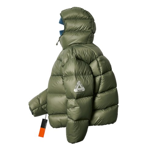 Palace PERTEX OPAQUE BALACLAVA PUFFA GREEN - Colorway