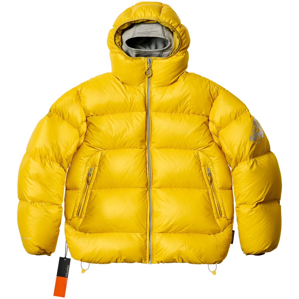 PERTEX OPAQUE BALACLAVA PUFFA YELLOW