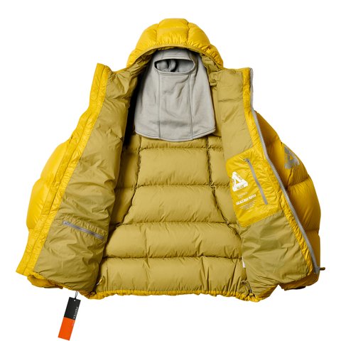 Palace PERTEX OPAQUE BALACLAVA PUFFA YELLOW - Colorway