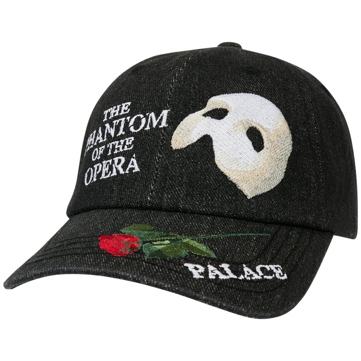 PHANTOM OF THE OPERA 6-PANEL BLACK DENIM