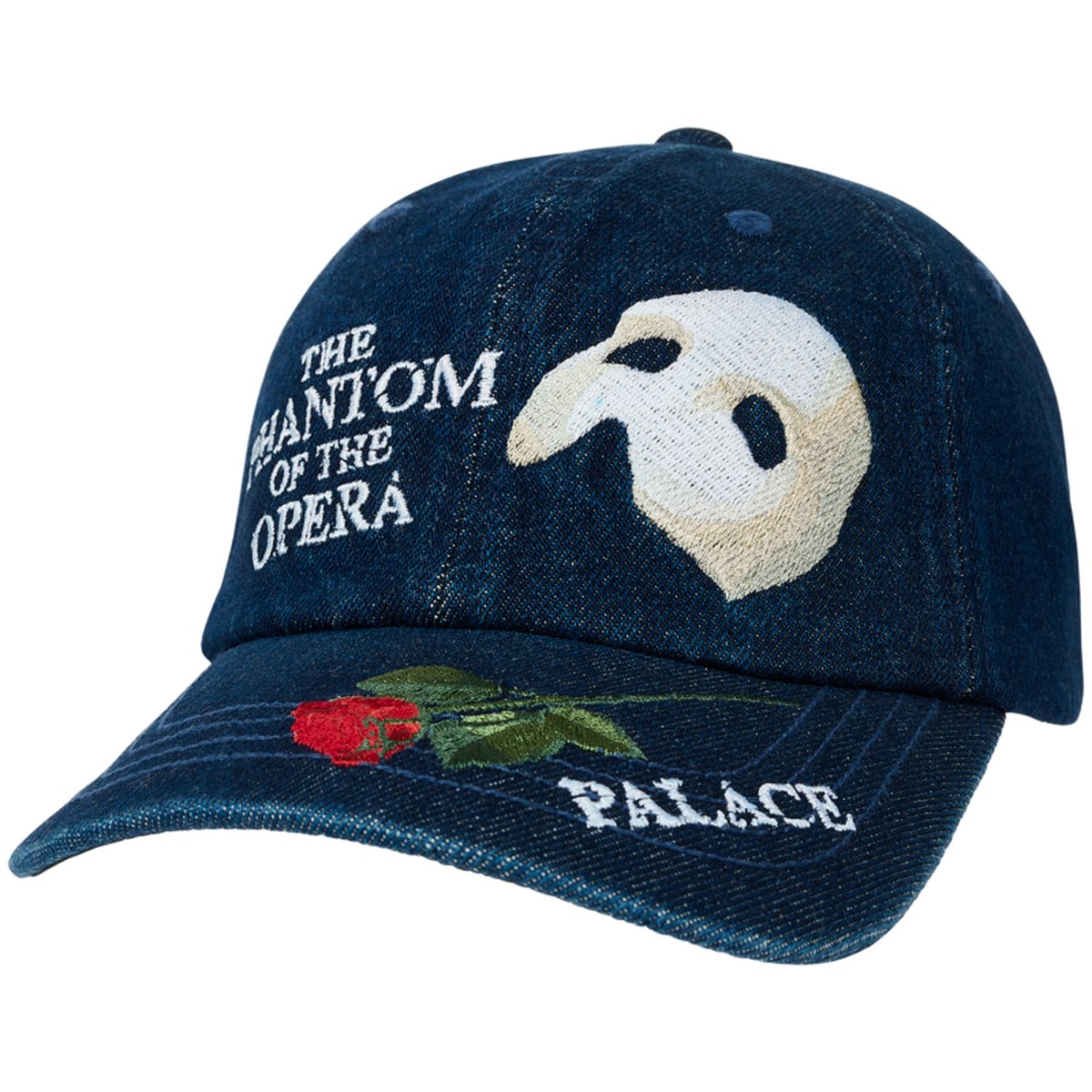 PHANTOM OF THE OPERA 6-PANEL STONEWASH DENIM