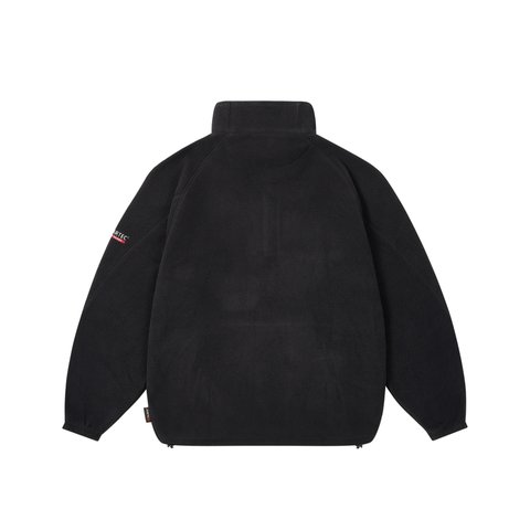 Palace POLARTEC 1/2 ZIP JACKET BLACK - Colorway