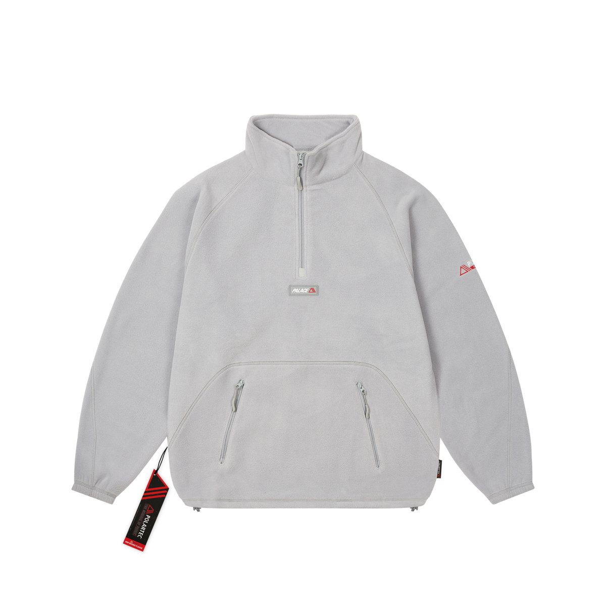 POLARTEC 1/2 ZIP JACKET GREY - Winter 2024 - PalaceCommunity