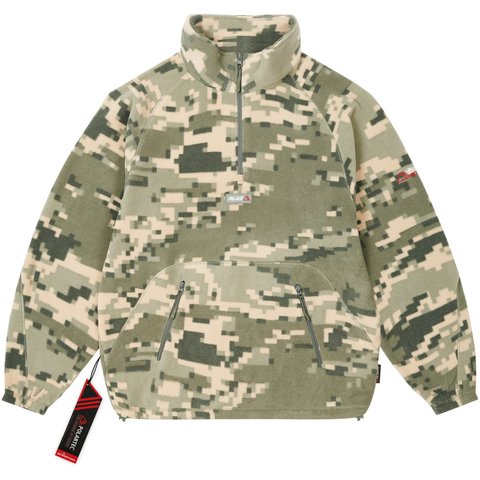 Palace POLARTEC 1/2 ZIP JACKET TIGER DIGI CAMO - $198.00