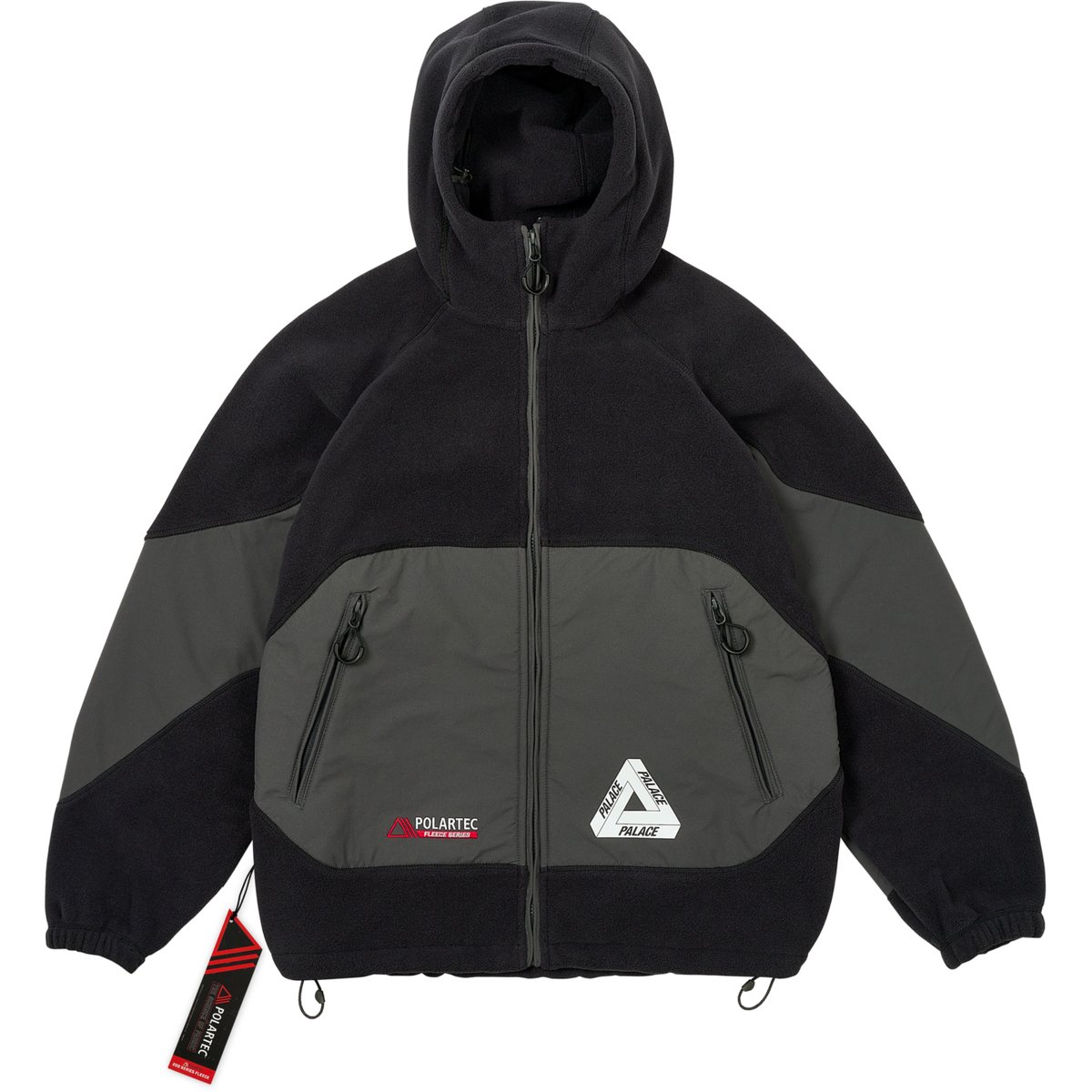 POLARTEC 200 JACKET BLACK