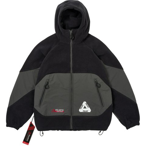 Palace POLARTEC 200 JACKET BLACK - $258.00