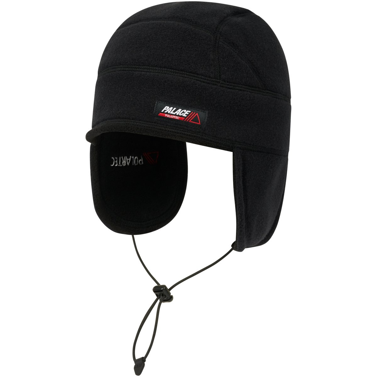 POLARTEC EARFLAP TECH BEANIE BLACK