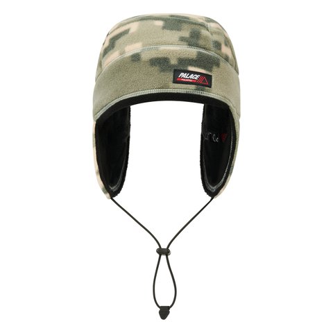 Palace POLARTEC EARFLAP TECH BEANIE TIGER DIGI CAMO - Colorway