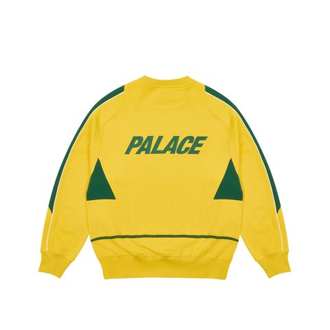 Palace PRO TEAM 02 CREW YELLOW - Colorway